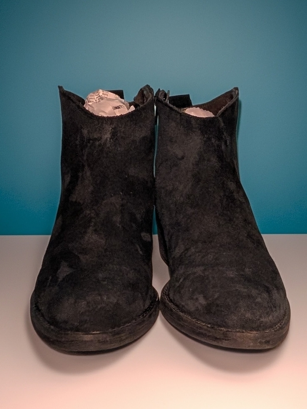 Marroqui Sanchez 1980 Black Suede Chelsey Bootie Size EU 40 US 9.5 - Picture 3 of 9